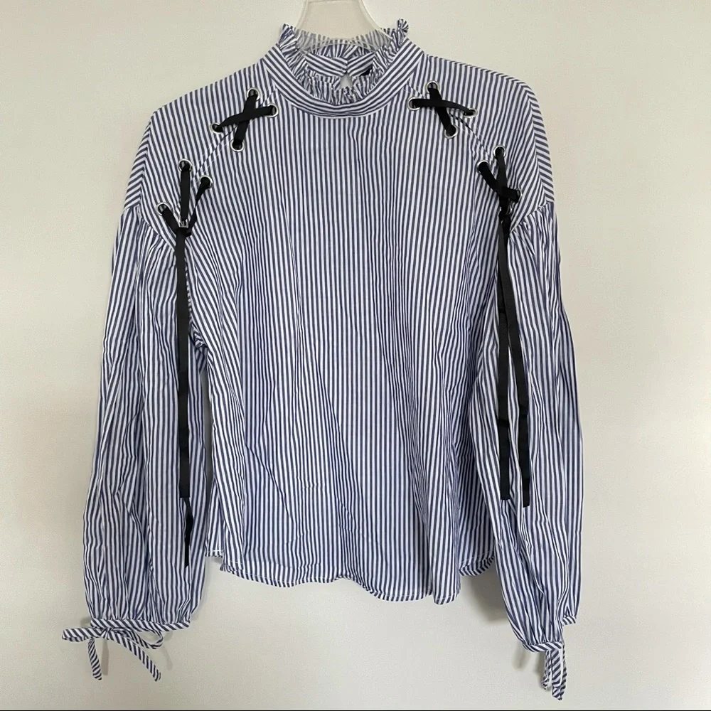 Zara basic Collection Blouse - Picture 3 of 4